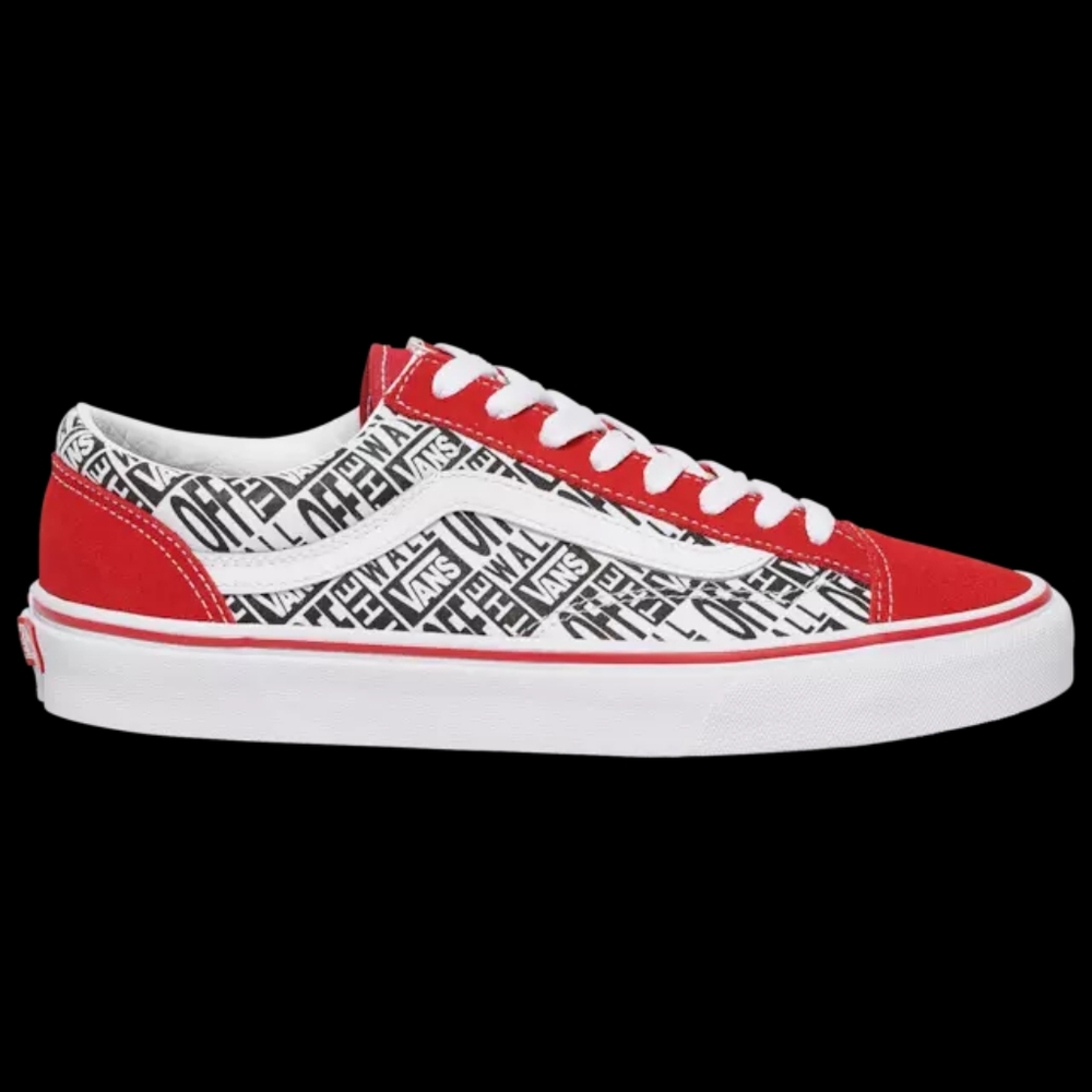 Vans Style 36 'Mix Racing Red' Classic Fashion Casual Sneaker